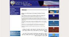 Desktop Screenshot of kuwaitembassy.ca