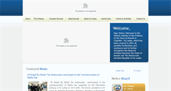 Desktop Screenshot of kuwaitembassy.net